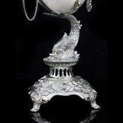 Серебряный корабль «Орион» из морской раковины NAUTILUS