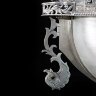 Серебряный корабль «Орион» из морской раковины наутилус