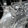 Серебряный корабль «Орион» из морской раковины наутилус