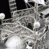 Серебряный корабль «Орион» из морской раковины наутилус
