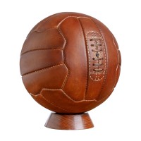 Сувенирный футбольный мяч «World Cup 1950» из коричневой кожи