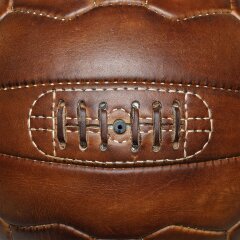 Сувенирный футбольный мяч «World Cup 1950» из коричневой кожи