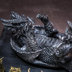 Подставка для бутылки «Дракон» с рюмками перевёртышами