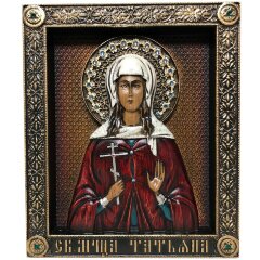 Именная икона «Святая мученица Татьяна» в подарок студенту
