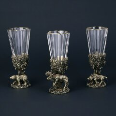 Подарочный набор лафитников «Русский лес» (3 рюмки)