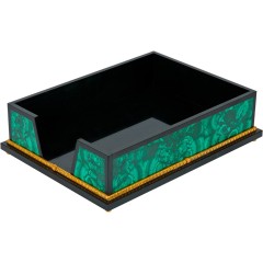 Лоток для бумаг «Малахит» формата А4 в подарок коллеге