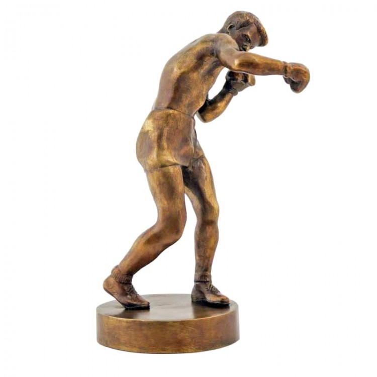 Бронзовая статуэтка «Боксёр» в подарок спортсмену