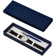 Подарочный набор часы «Россия» с ручкой