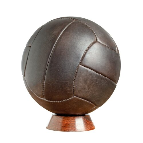 Сувенирный футбольный мяч «World Cup 1950» из чёрной кожи
