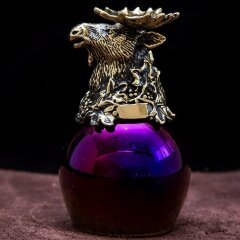 Подарочная стопка перевёртыш «Лось» цвета фуксия