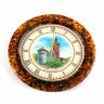 Настенные часы из янтаря «Калининградская филармония» для интерьера