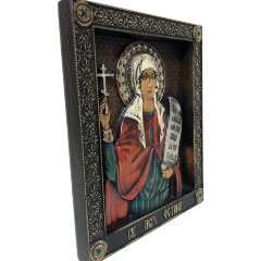 Именная икона «Святая мученица Фотинья» (Светлана) с кристаллами Сваровски
