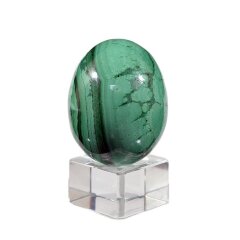 Пасхальное сувенирное яйцо «Малахитовое» из натурального камня