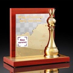 Корпоративный подарок руководителю «Король бизнеса» — возможно нанесения логотипа