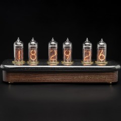 Ламповые часы «Долерит» с регулировкой яркости подсветки из коллекции Горные породы