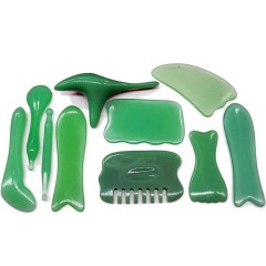 Набор массажеров «Гуаша» для лица и глаз в подарок девушке