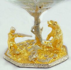 Бокал «Охота на медведя»