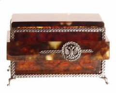 Шкатулка из янтаря «Государь»