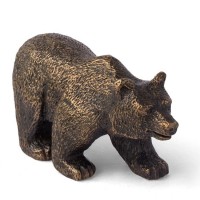 Бронзовая статуэтка «Бурый медведь»