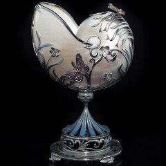 Серебряный кубок «Симфония» из морской раковины Nautilus