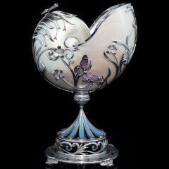 Серебряный кубок «Симфония» из морской раковины Nautilus