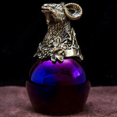 Подарочная стопка перевёртыш «Баран» цвета фуксия