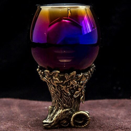 Подарочная стопка перевёртыш «Баран» цвета фуксия