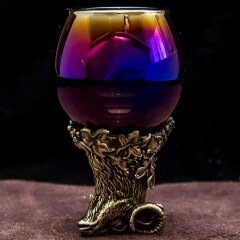 Подарочная стопка перевёртыш «Баран» цвета фуксия