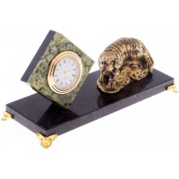 Кабинетные часы с фигуркой «Тигр рычащий» — как символ 2022 года и новогодний сувенир