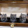 Подарочный набор стопки перевёртыши «Русский лес» (3 шт)