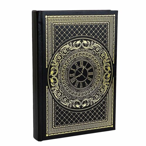 Подарочный набор «Книга успешного руководителя» в кожаном переплёте с блокнотом и ручкой