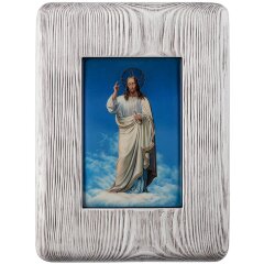 Художественная икона «Господь Иисус Христос» с ручной росписью