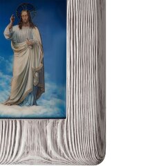 Художественная икона «Господь Иисус Христос» с ручной росписью