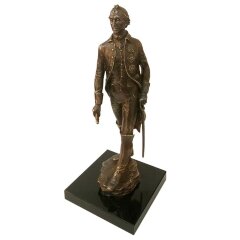 Бронзовая скульптура «Суворов», авторская работа