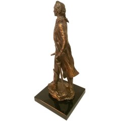 Бронзовая скульптура «Суворов», авторская работа