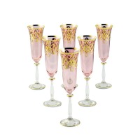 Хрустальные бокалы для шампанского «VENEZIA»
