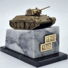 Сувенирная диорама «Танк Победы» (1941-1945) — участник в военных парадах 9 мая