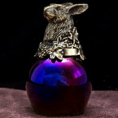 Подарочная стопка перевёртыш «Заяц» цвета фуксия