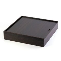 Квадратные настенные часы из янтаря «CLASSIC» для рабочего кабинета