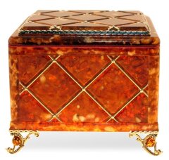 Шкатулка из янтаря «Классик»