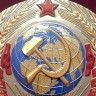 Настенная ключница «Герб СССР» в подарок дедушке для хранения ключей