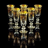 Хрустальные бокалы для шампанского «DINASTIA»