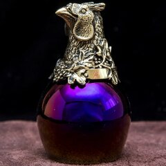 Подарочная стопка перевёртыш «Фазан» цвета фуксия