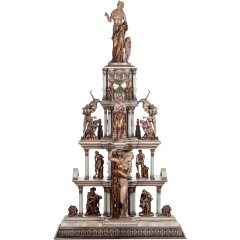 Дизайнерские напольные часы «Венера в Баальбеке» из массива дерева — Премиум подарки