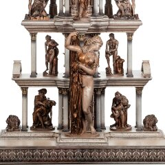 Дизайнерские напольные часы «Венера в Баальбеке» из массива дерева — Премиум подарки