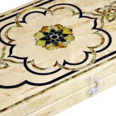 Нарды из карельской берёзы «Жемчужина востока» классические