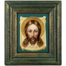 Художественная икона «Спас Нерукотворный» с ручной росписью
