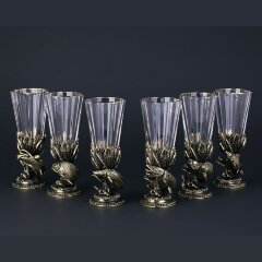 Подарочный набор лафитников «Удачный улов» (6 стопок)