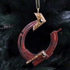 Ёлочная игрушка «Подкова» — новогодний подарок символ 2026 года