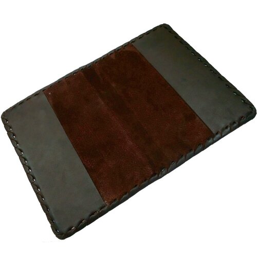 Кожаный набор «Герб России» (обложка для паспорта, ежедневник, ручка)